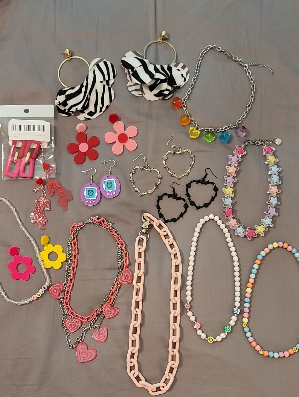 Fun Colorful Dopamine Jewerly Bundle
